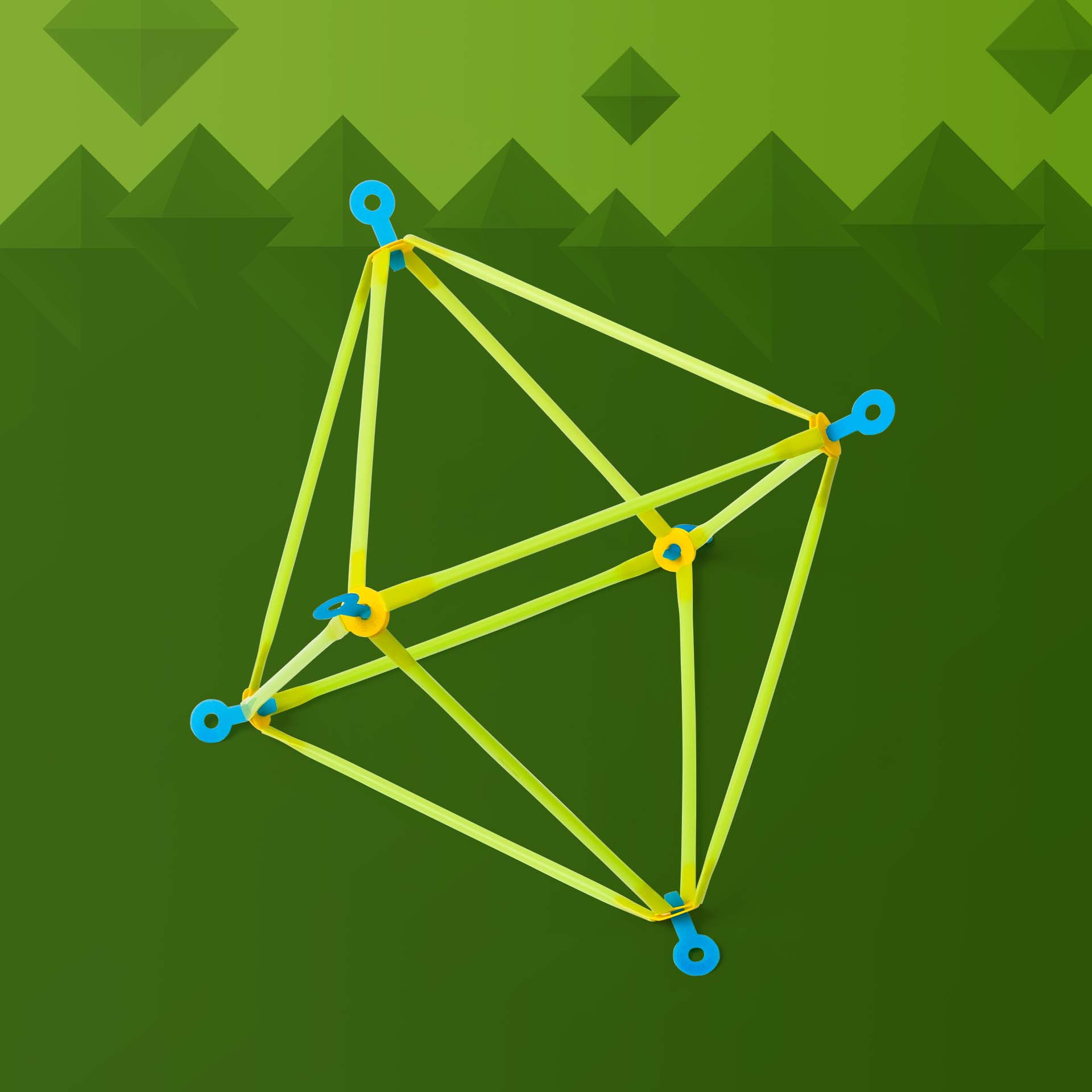 Intro Octahedron Platonic Solid Strawbees Classroom